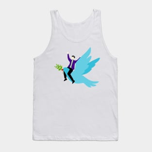 Boy riding a Dove Tank Top